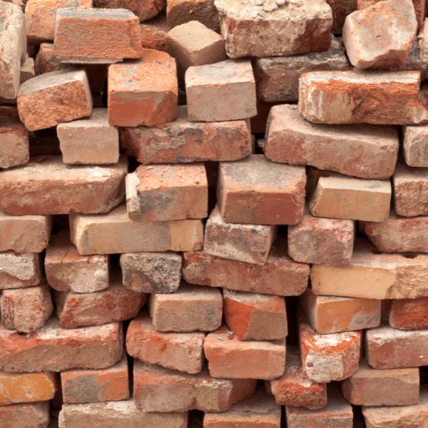 recycled bricks