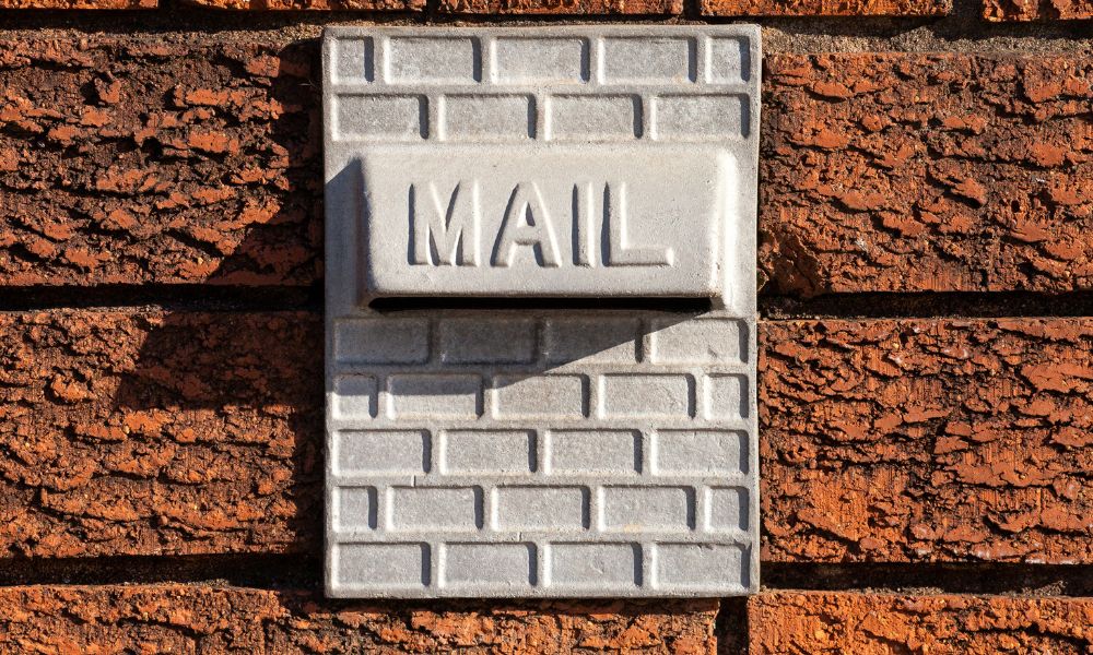 Brick mailbox installation built to meet current USPS safety guidelines